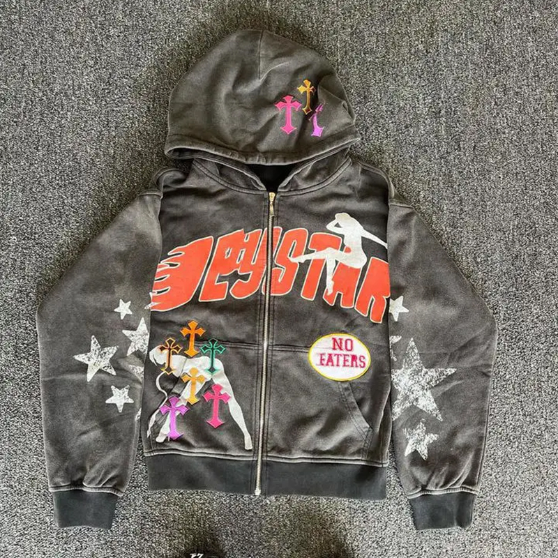 get ua men's hoodie from hongfeng with high-quality fabric and stylish harajuku fashion.